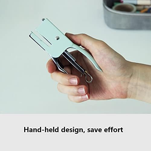ZQNYDX Easy Stapling Hand Hold Stapler 10-20 лист капацитет од не'рѓосувачки челик креативни степнувачи мултифункционални степлери канцелариски