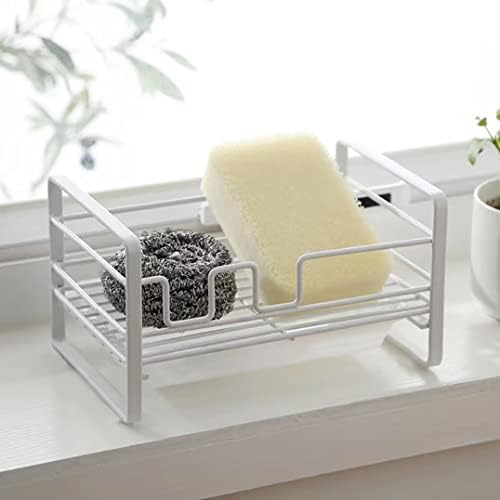Llygezze Rack Basket Rack, Candy Candy, држач за сапун, органиер за мијалник за мијалник за Ktichen Bathroon RV