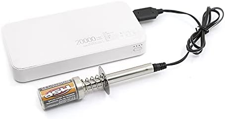Duendhd RC Nitro 1.2 V 1800mah Полнење на сјајниот приклучок DC USB полнач за гас нитро мотор 1/10 1/8 RC автомобил