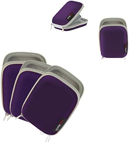 Навитех Виолетова Водоотпорна Тврда Дигитална Цртичка Капак На Фотоапаратот Компатибилен Со Навител Р650