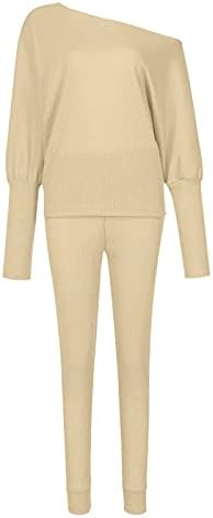 Долг ракав Елегантен пуловер тинејџерски девојки Крстоносните одмори за лепење џеб тенок ладно рамо памук