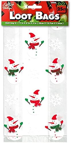 Божиќни Торби За Подароци за Празнични Подароци - Целофан Гуди Третираат И Партија Фаворизира Торба Со Пресврт Врски