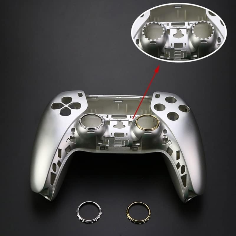 1 пар за позлата на палење прстени за прилагодени акцент прстени за додатоци на PlayStation 5 PS5