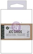ПРИМА маркетинг изменет ATC картички Сет 2.25 X3.5-White