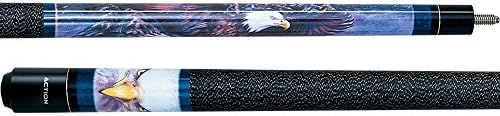 Акција авантура Adv99 Eagle Patriot Flag USA/Billiarder Cue Stick