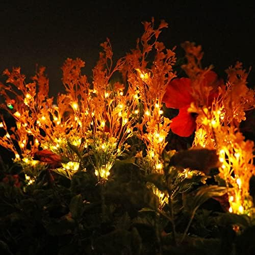 Behiller Flowers Solar Stake Lights Надворешно, подароци за мајка, баба подароци, цвеќиња ламби подароци за украси во дворот, светла