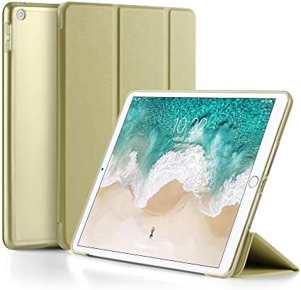 Case Leijue за 2019 година iPad Mini 5, Slim Fit Smart Folio кожа покритие, мала тежина тврда задна обвивка со мек браник, автоматско