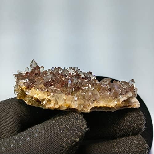 Нови 90g хематит фантомски кварц лековити кристали камен 8x5x1cm