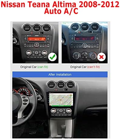 Bestycar 9 Android Автомобил Стерео Радио За Nissan Teana Altima Auto A/C 2008-2012 Окта Јадро Андроид 10.0 Touchscreen headunit