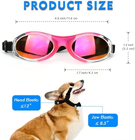Очила за сонце од кучиња во Уфандија, очила за кучиња за домашни миленици за УВ заштита и заштита на очите против-матични очила за домашни миленици