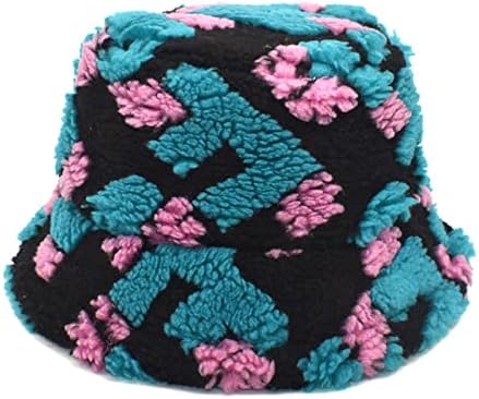 Зимска креативна женска боја дигитална печатење рибарска капа сите одговараат на модната обична капа за корпи со жица