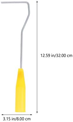 Четка за ролери за боја на Doitool 1Set21pcs Декоратори опфаќа разновидни RE мини мали алатки боја четка за четка топла ер студио четка+