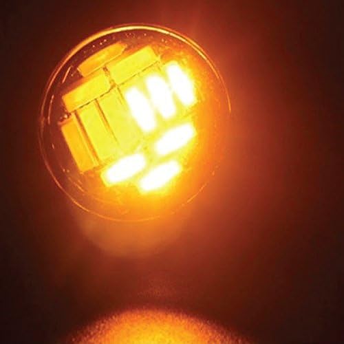 Jtech 2X 15W 12 SMD LED БЕЛИ/Жолти Двојни Светла Орел Око Назад Нагоре Обратно Дневно Трчање Сигнална Сијалица