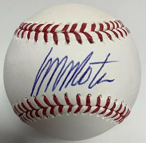 Мани Мота потпиша мајор лига Бејзбол МЛБ Доџерс JSA WP100877 - Автограмирани бејзбол