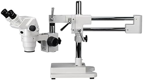 Amscope ZM-4BNZ3 Професионален Бинокуларен Микроскоп За Стерео Зумирање, Ew10x Фокусирани Окулари, 2x-90X Зголемување, 0,67 X-4,5