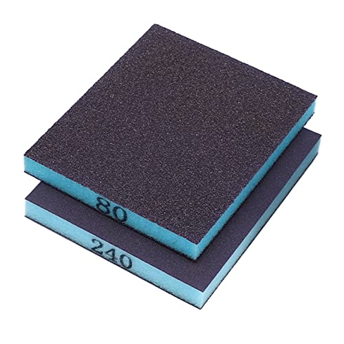 Пескарење сунѓер, лесен за зафаќање на отстранување на 'рѓата отпорна на пескање сунѓерски блок сина 60‑320 решетка за обработка