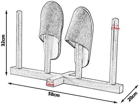 KMMK цврсто дрво кула за стабилна решетка за чевли за чевли за влечење на тоалетот за дневна соба за влегување во бања за влегување во