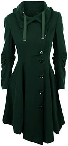 Потопло цврсти фит блузи жени аспиратори школки занишани палто со долги ракави зимски полиестер, обичен бомбардерски јакна за