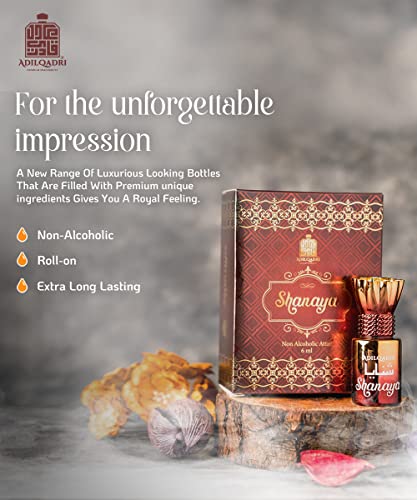 Адикладри Шанаја луксузен унисекс алкохол без долготраен список на парфемот Атарт