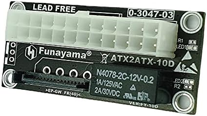 Табла за стартни картички за синхронизација SATA Dual Dual PSU Adapter Jumper повеќекратен конектор за напојување ADD2PSU адаптер ATX 24PIN