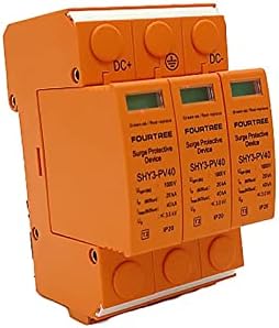 Aybal 1PCS SPD 3P 20 ~ 40KA 1000V DC Surge Protector Arster Switch Switch Switch Switch PV Combiner
