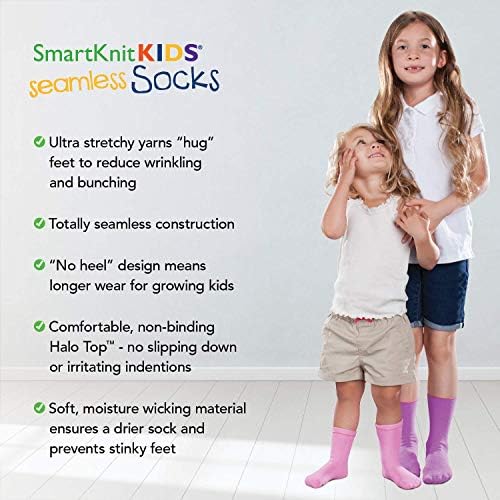 SmartKnitKids Compresso-T Сензорна компресија на длабок притисок Подмачкување и непречено чорапи за чувствителност на сензорна пријателска