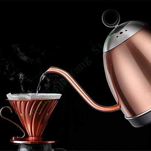 Phuljhadi Gooseneck Електричен котел, 1000W Електричен чајник Брзо греење на кафе за кафе без вајче-сушење