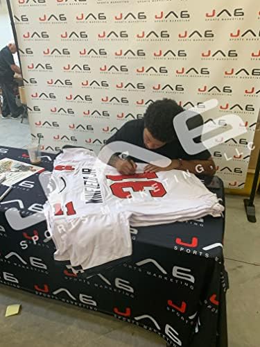 Antoine Winfield rуниор автограмираше потпишан испишан дрес во НФЛ Тампа Беј Буканеерс ПСА Коа