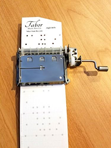 Компанија за музички кутии Tabor Music Company Ride Spires за движење на Music Box 30 Note DIY од страна на