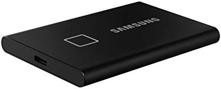 Samsung T7 Допир Преносни SSD-1 ТБ-USB 3.2 Генерал 2 Надворешни SSD Металик Црна