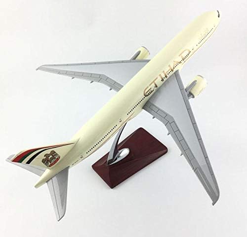 47-47см Етихад ервејс 777 модел авион со тркала со светла