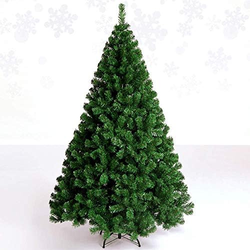 5ft вештачки елки за преклопување метална штанд 400 совети за гранки Премиум смрека шарка Божиќно дрво