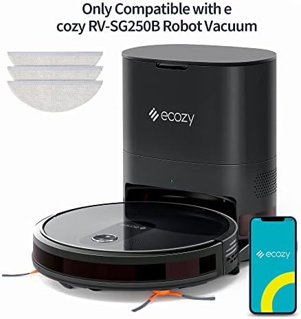 Ecozy замена за печење крпа RV-SG250B само празнење на роботски правосмукалка