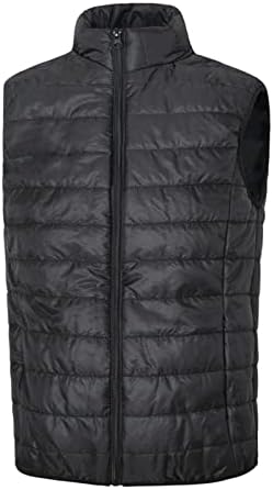 Menssdq Mens Vests надворешна облека, скијачки плус големина на мантил човек убав резервоари зимска цврста боја меки палта се потсмеваат на вратот дебел