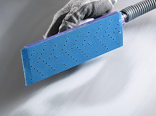 3м Hookit Blue Abrasive Sheet Roll повеќекратна дупка, 36193, 240, 2,75 во x 13 yd