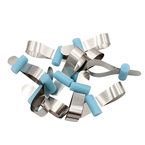 20 парчиња стоматолошки матрици матрици ленти за формирање на не'рѓосувачки челик со алатка за полнење за позиционирање сина