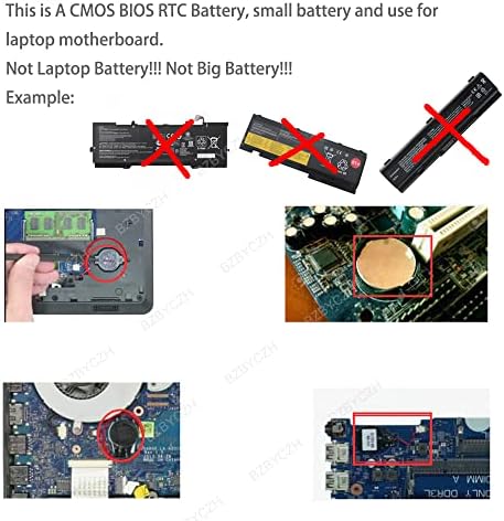 BZBICZH CMOS Battц Батерија Компатибилен ЗА Fujitsu LifeBook C2210 CMOS Bios Battц Батерија