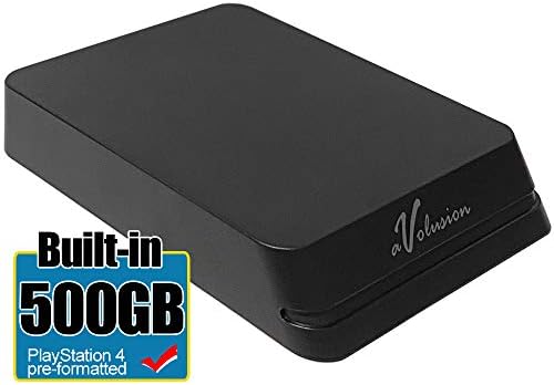 Avolusion Mini HDDGear Pro 500GB USB 3.0 Пренослив PS4 Надворешен Хард Диск За Игри