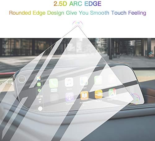Заштитни Фолии на екранот за 2019-2021 Mazda3 MAZDA CX-30 MZD Поврзете Навигација Дисплеј Калено Стакло 9H Цврстина Анти Отсјај &засилувач; Нула