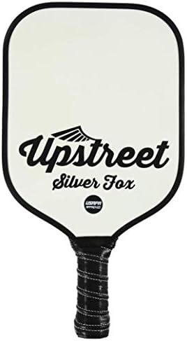 Upstreet Graphite Pickleball Setter Set | Одобрено од УСАПА сет за пикабол | Рекетите од марината вклучуваат подлога, лесен саќе со композитни