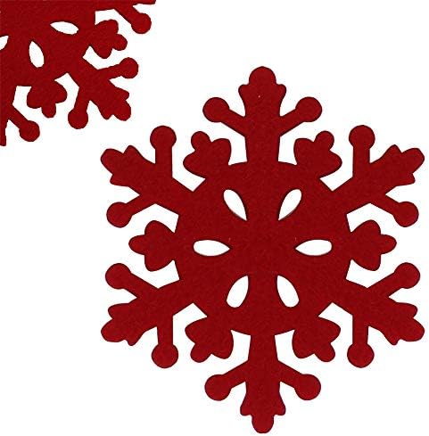 4 парчиња Снегулка-Божиќна Празнична Подлога Декор На Маса Во Облик На Домашен Декор Божиќни Украси За Дома
