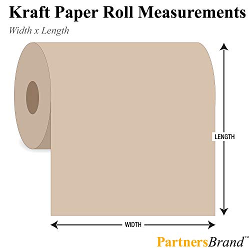 Партнери бренд PKP2040 Kraft Paper Rolls, 40, 20 x 900 ', Kraft