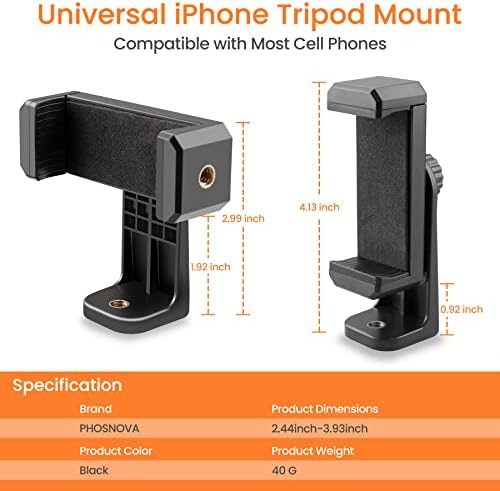 Флексибилен статив на фоснова за iPhone + iPhone Tripod Mount
