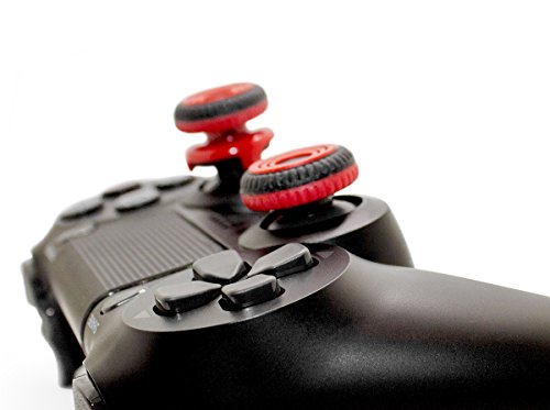 Thumbsticks за PS4 Контролер Аналогни палети стапчиња за проширувачи на маркети прстени за Дуалшок 4