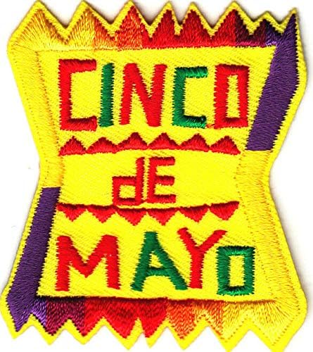 Cinco de Mayo Ironелезо на лепенка Мексикански празник