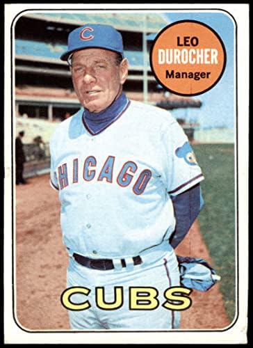 1969 Топпс 147 Лео Дурочер Чикаго Cubs VG Cubs