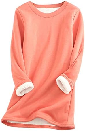 Women'sенски кабел плетен џемпер густ џемпер од руно зимски кадифе топла долна облека Топ џемпери