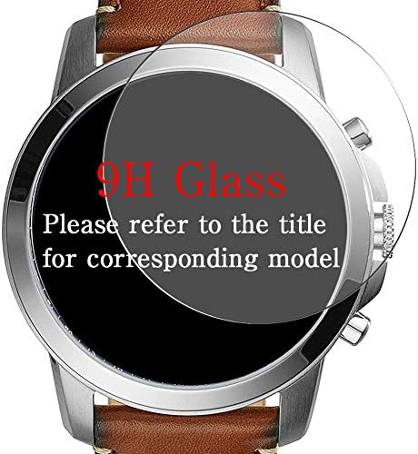 [3 пакет] Puccy Temented Glass Ection заштитник компатибилен со IWC International Watch Company IW516103 Филмски заштитници против