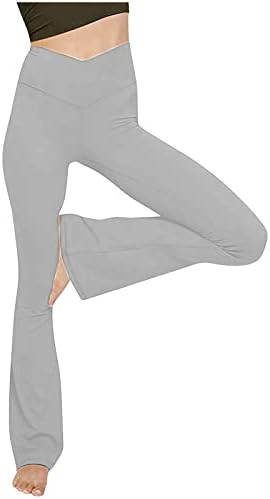 Chенски Јенски панталони за јога со високи тренинзи со висока половината
