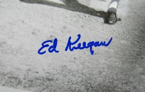 Ед Киган потпиша автоматски автограм 8x10 Фото I - Автограмирани фотографии од MLB